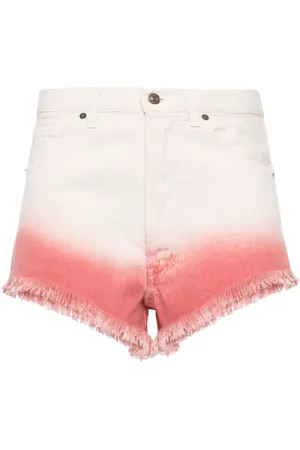 Alanui Bright Hues Denim-Shorts