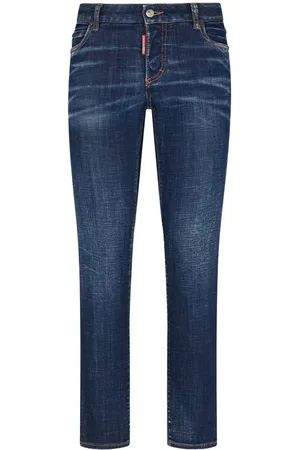 Dsquared2 Tief sitzende Slim-Fit-Jeans