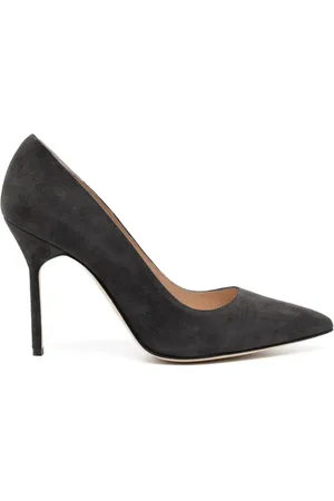 Manolo Blahnik BB Pumps aus Wildleder 100mm