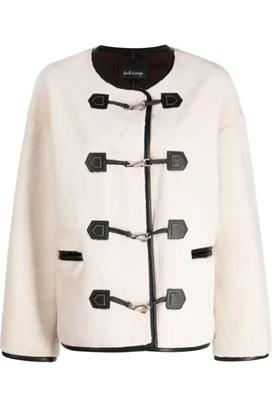 tout a coup Kapuzenjacke mit Hakenverschluss