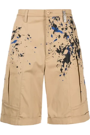 Moschino Shorts mit Malerei-Print