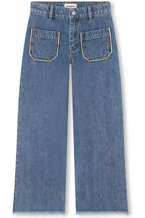 Sonia Rykiel Enfant Straight-Leg-Jeans mit Stickerei