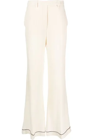 Prada Ausgestellte Seidenhose
