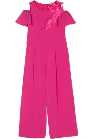 MONNALISA Jumpsuit mit Blumenapplikation