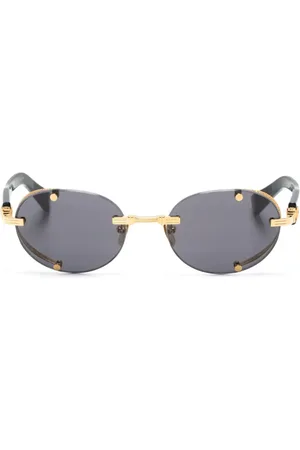Balmain Sonnenbrille mit ovalem Gestell