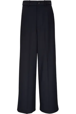 NILI LOTAN High-Waist-Hose mit weitem Bein