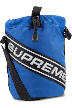 Supreme Kleine Blue Kuriertasche mit Kordelzug