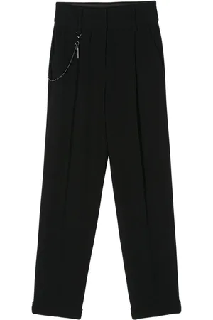 Emporio Armani Bundfaltenhose mit geradem Bein