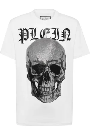 Philipp Plein Crystals Skull T-Shirt