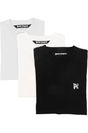 Palm Angels Set aus drei T-Shirts mit PA Monogramm