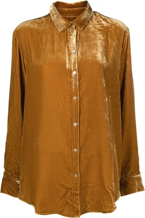 ASCENO London Pyjama-Oberteil aus Samt