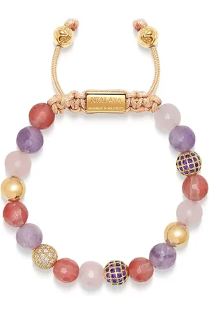 Nialaya Armband mit Amethyst-Quarz
