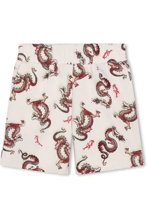 Kenzo Shorts mit Drachen-Print