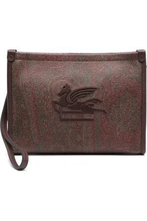 Etro Clutch mit Paisley-Print