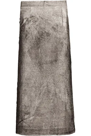 Maison Margiela Seidenrock mit Serigraphic-Print