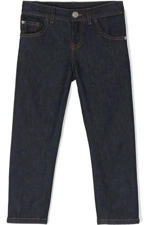 VERSACE Slim-Fit-Jeans mit Medusa-Schild