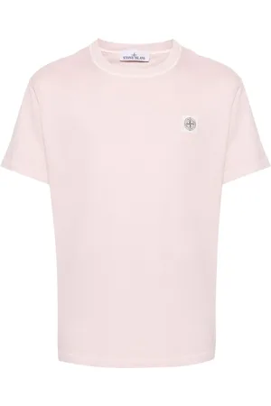 Stone Island T-Shirt aus Baumwolljersey