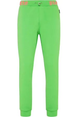 Philipp Plein Skull and Bones Jogginghose mit Logo-Bund