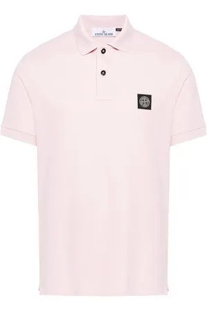 Stone Island Poloshirt aus Pikee