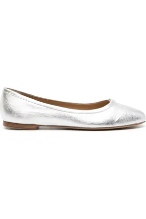 Chloé Marcie Ballerinas im Metallic-Look
