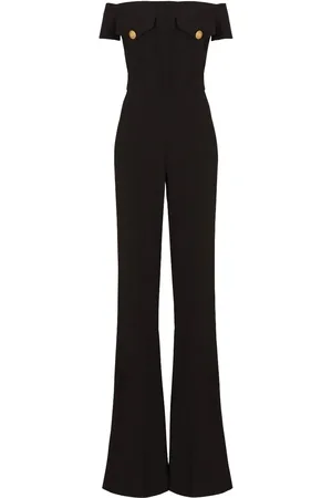 Balmain Schulterfreier Jumpsuit