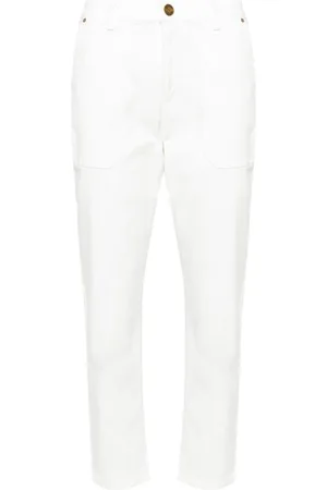Pinko Halbhohe Cropped-Jeans