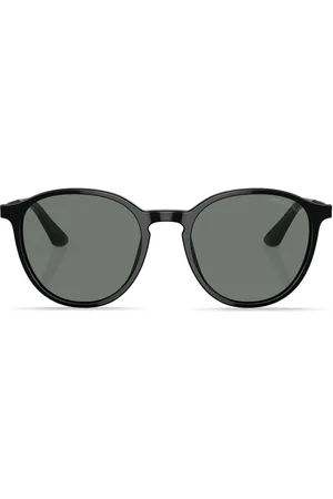 Giorgio Armani Sonnenbrille mit rundem Gestell