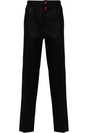 Kiton Gerade Hose mit Kontrastknopf