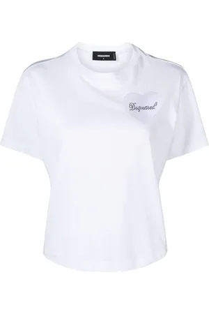 Dsquared2 T-Shirt mit Logo-Applikation