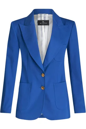 Etro Blazer mit Pegaso-Knöpfen