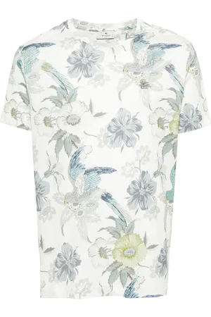 Etro T-Shirt mit Logo-Stickerei