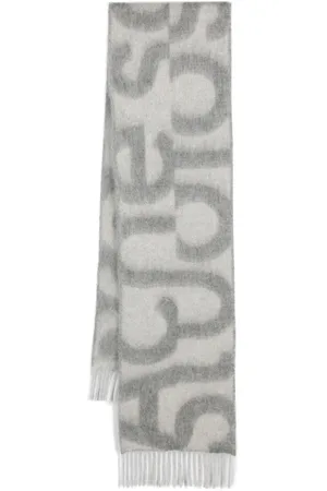 Acne Studios Schal mit gebürstetem Effekt