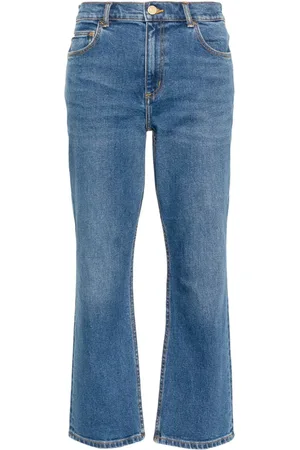 Tory Burch Ausgestellte Cropped-Jeans