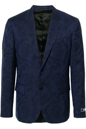 VERSACE Einreihiges Sakko aus Barocco-Jacquard