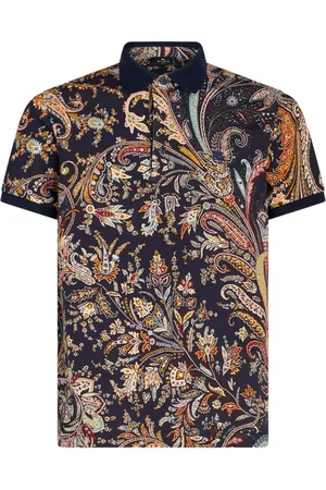 Etro Poloshirt mit Paisley-Print
