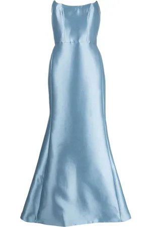 Amsale Mikado Maxikleid