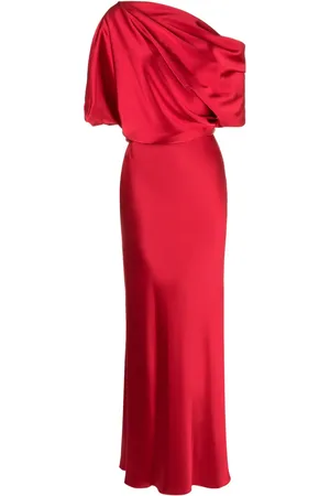 Amsale Schulterfreies Maxikleid