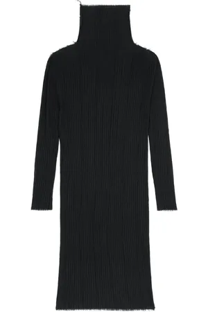 Maison Margiela Midikleid mit langen Ärmeln