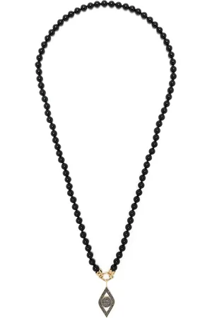 Sydney Evan Evil Eye Halskette mit Perlen