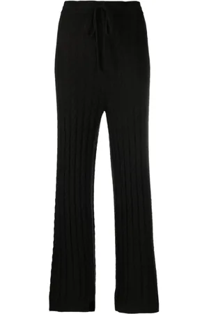 Totême Gerade Hose mit Zopfmuster