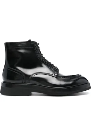 santoni Klassische Schnürstiefel