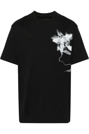 Y-3 T-Shirt mit grafischem Print