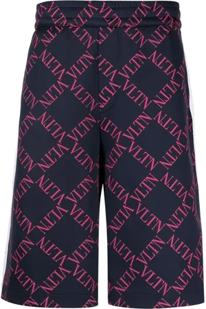 VALENTINO GARAVANI Shorts mit durchgehendem Logo-Print