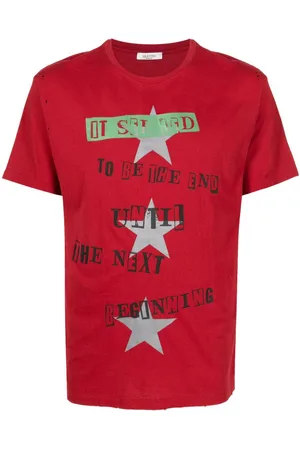 VALENTINO GARAVANI T-Shirt mit Slogan-Print