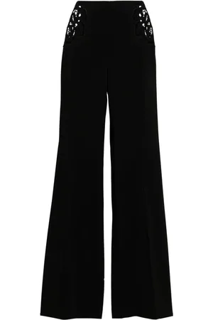Stella McCartney Hose in Lochstrick-Optik