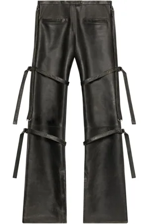 Courrèges Gerade Hose mit Schnalle