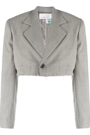 Natasha Zinko Cropped-Blazer mit steigendem Revers