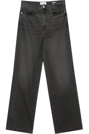 Frame Straight-Leg-Jeans mit Tragefalten