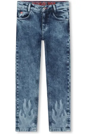 HUGO BOSS Jeans mit Logo-Print