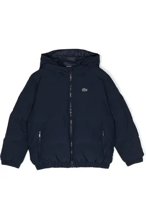 Lacoste Gefütterte Bomberjacke mit Logo-Applikation